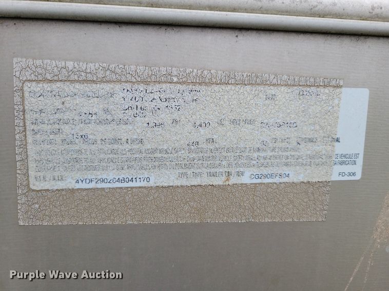 image for item JO9131 2004 Keystone Cougar  camper