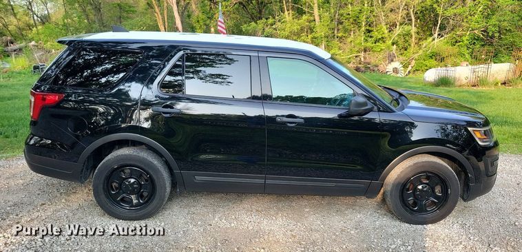 image for item JO9140 2018 Ford Explorer Police Interceptor  SUV