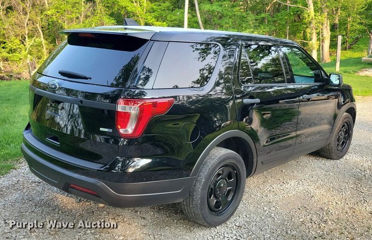 image for item JO9140 2018 Ford Explorer Police Interceptor  SUV