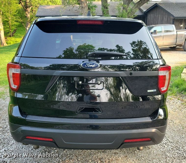 image for item JO9140 2018 Ford Explorer Police Interceptor  SUV