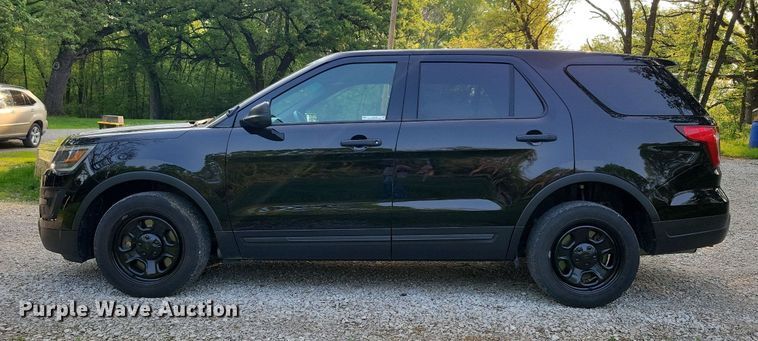 image for item JO9140 2018 Ford Explorer Police Interceptor  SUV