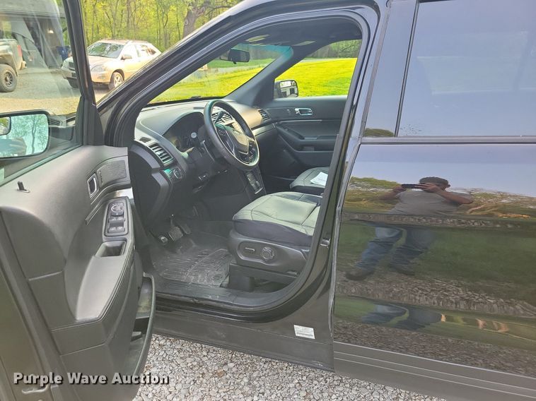 image for item JO9140 2018 Ford Explorer Police Interceptor  SUV