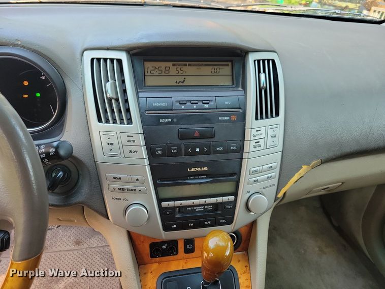 image for item JO9142 2004 Lexus RX 330  SUV