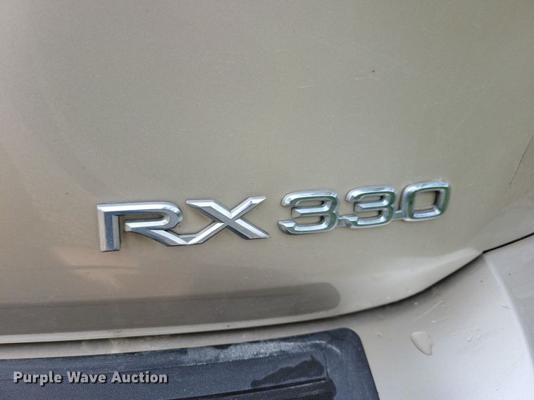 image for item JO9142 2004 Lexus RX 330  SUV