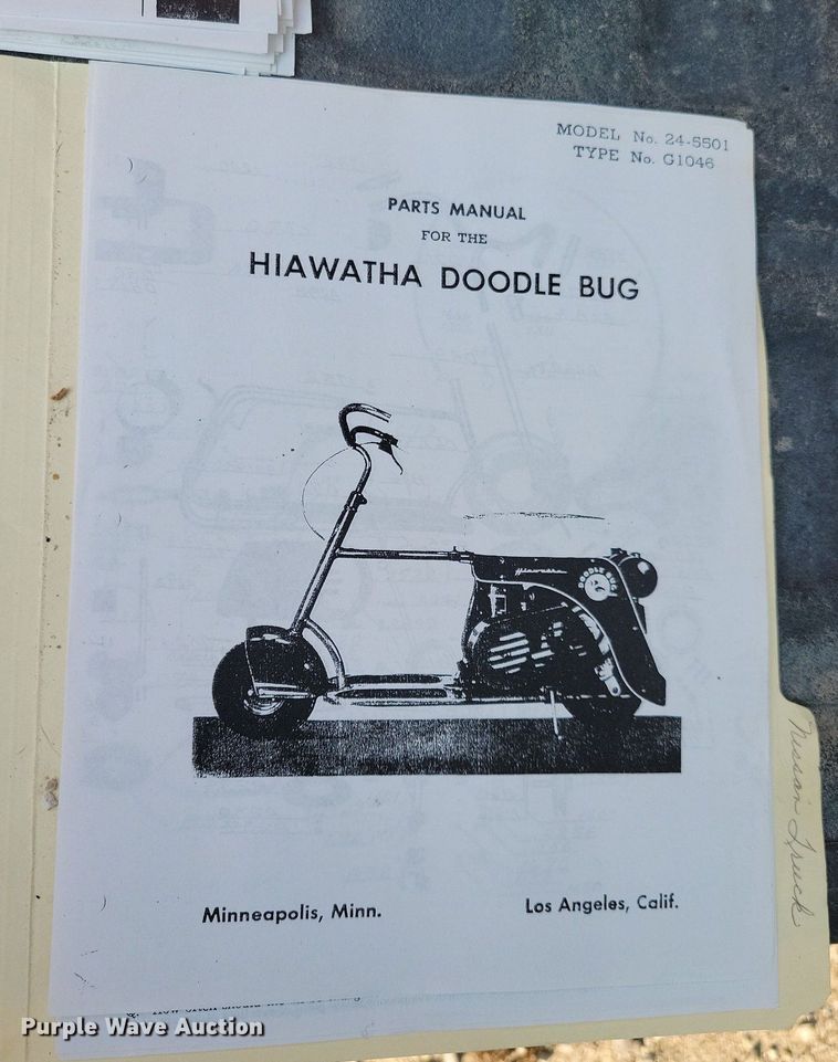 image for item JO9143 Hiawatha Doodle Bug Super  scooter