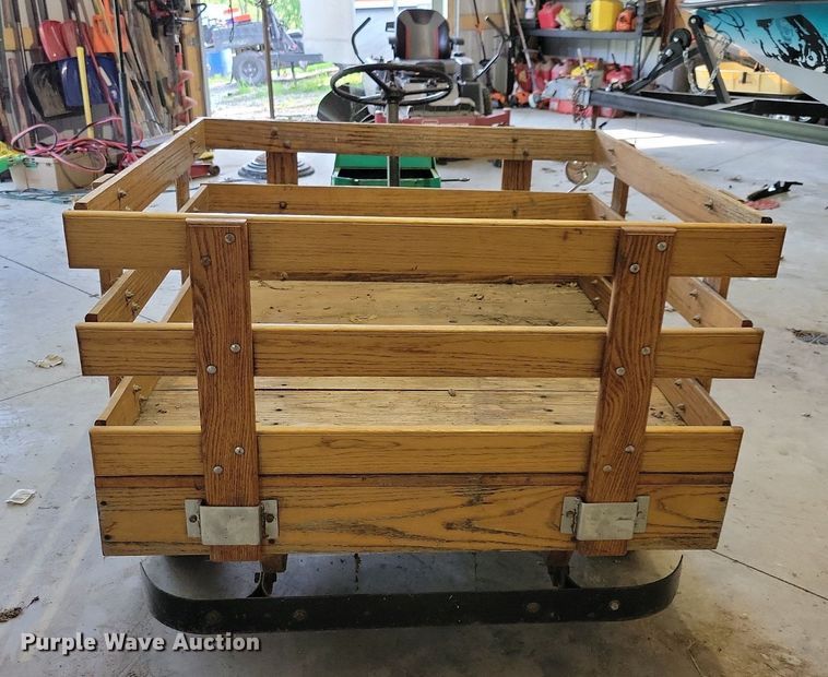 image for item JO9144 1947 Cushman Stake Kar  utility cart