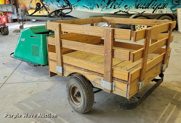 image for item JO9144 1947 Cushman Stake Kar  utility cart