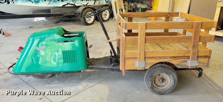 image for item JO9144 1947 Cushman Stake Kar  utility cart