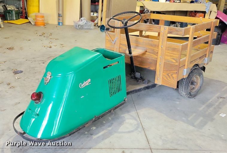 image for item JO9144 1947 Cushman Stake Kar  utility cart