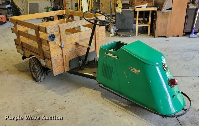 image for item JO9144 1947 Cushman Stake Kar  utility cart