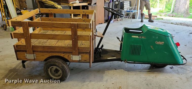 image for item JO9144 1947 Cushman Stake Kar  utility cart