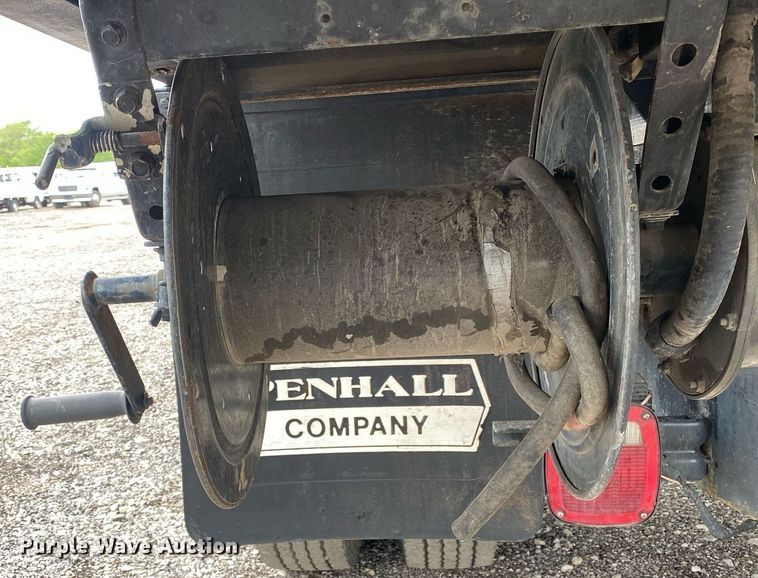 image for item KB9438 1998 Ford F800  dump flatbed truck