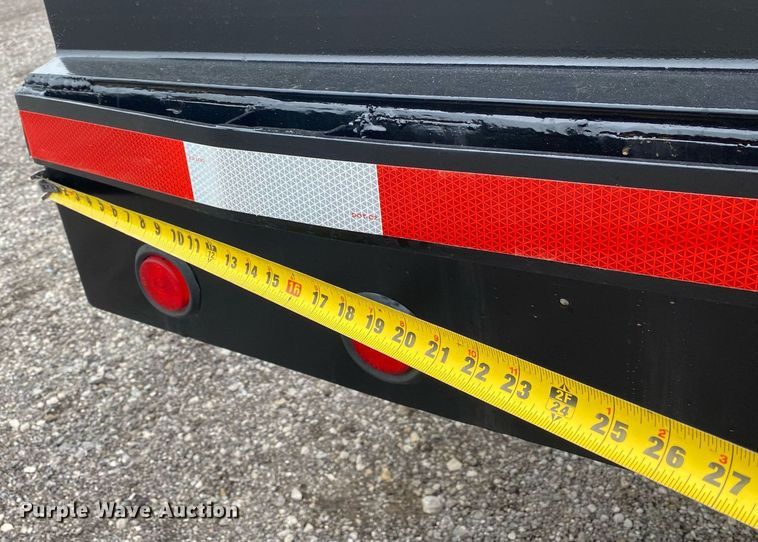 image for item KB9438 1998 Ford F800  dump flatbed truck