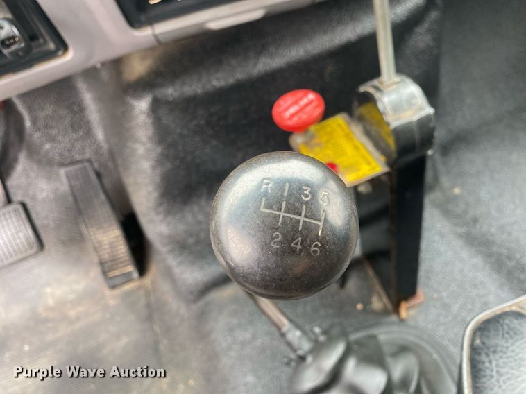 image for item KB9438 1998 Ford F800  dump flatbed truck