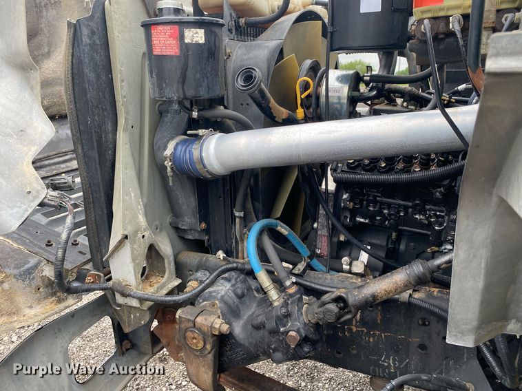 image for item KB9438 1998 Ford F800  dump flatbed truck