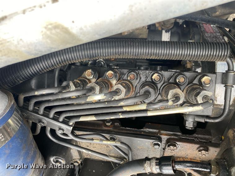 image for item KB9438 1998 Ford F800  dump flatbed truck