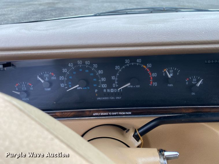 image for item KB9445 1992 Buick Roadmaster