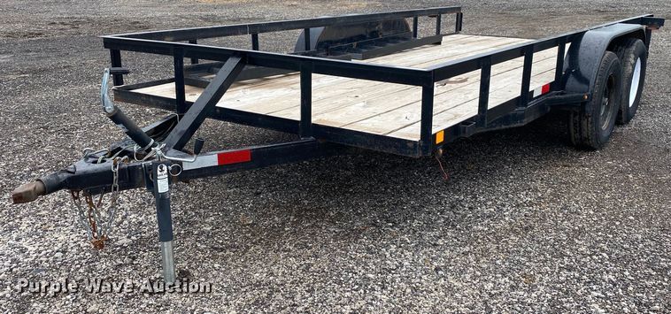 image for item KB9448 Shop built  utility trailer