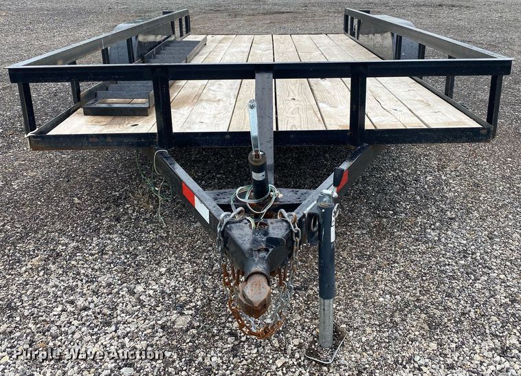 image for item KB9448 Shop built  utility trailer