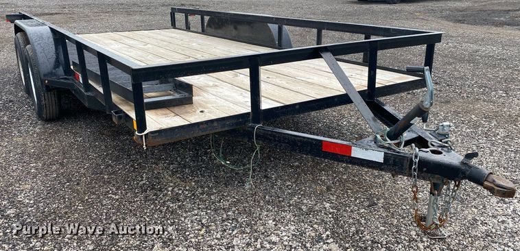 image for item KB9448 Shop built  utility trailer