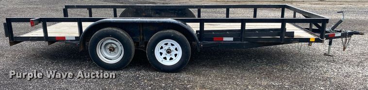 image for item KB9448 Shop built  utility trailer