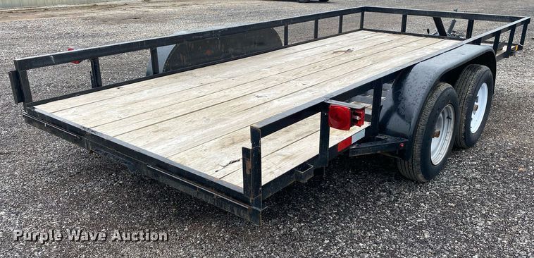 image for item KB9448 Shop built  utility trailer