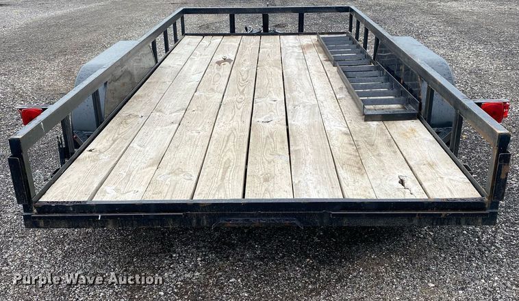 image for item KB9448 Shop built  utility trailer