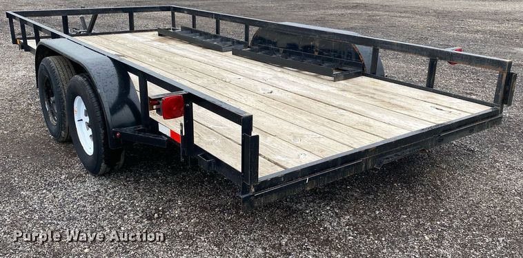 image for item KB9448 Shop built  utility trailer