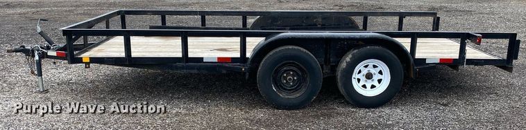 image for item KB9448 Shop built  utility trailer