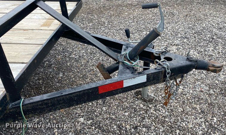 image for item KB9448 Shop built  utility trailer