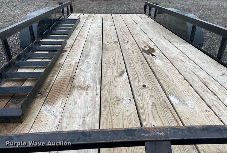 image for item KB9448 Shop built  utility trailer