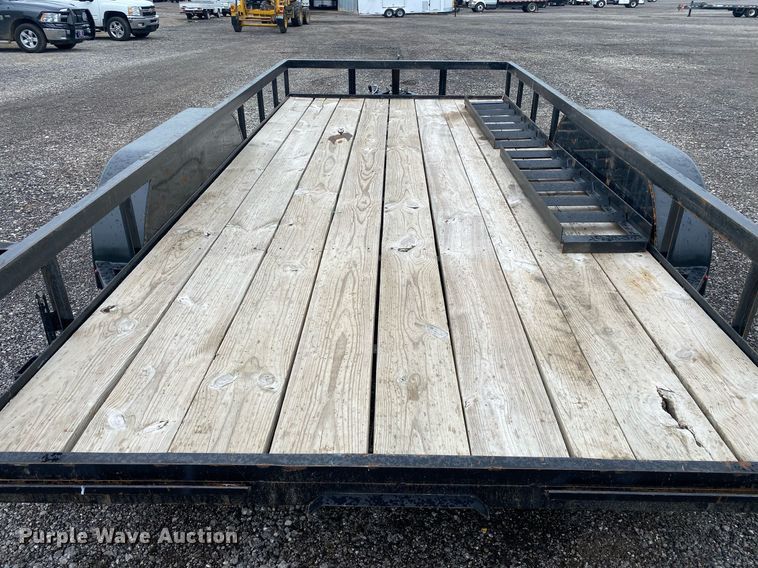 image for item KB9448 Shop built  utility trailer