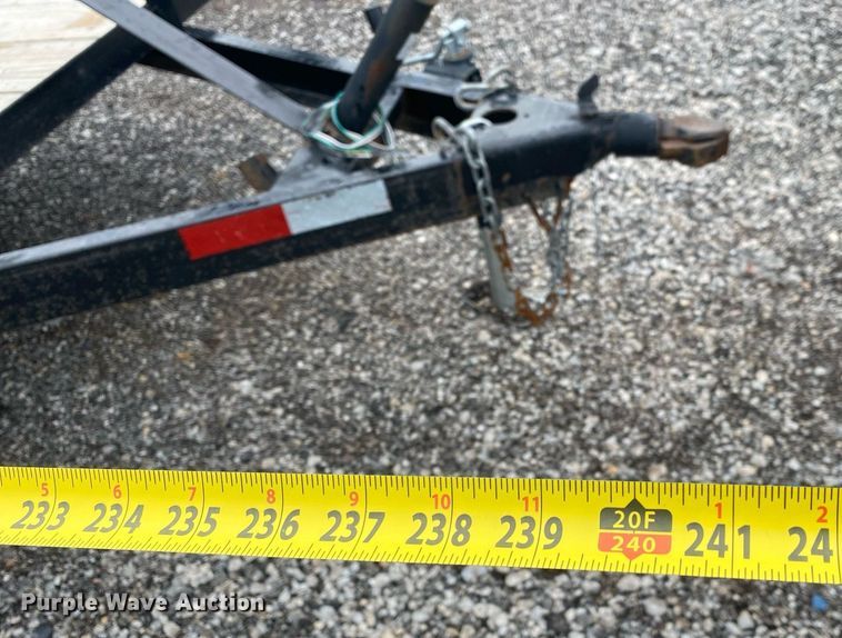 image for item KB9448 Shop built  utility trailer