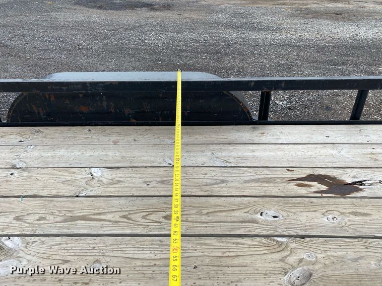 image for item KB9448 Shop built  utility trailer