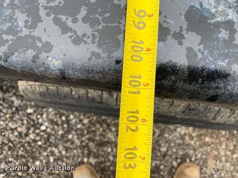 image for item KB9448 Shop built  utility trailer