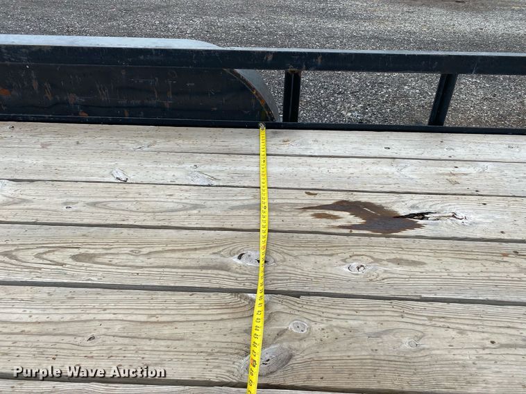 image for item KB9448 Shop built  utility trailer