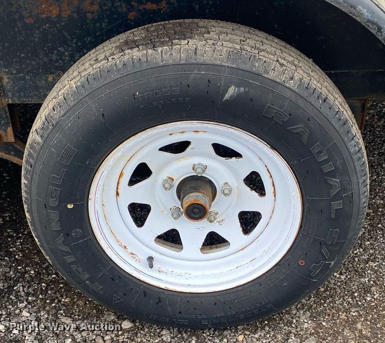 image for item KB9448 Shop built  utility trailer