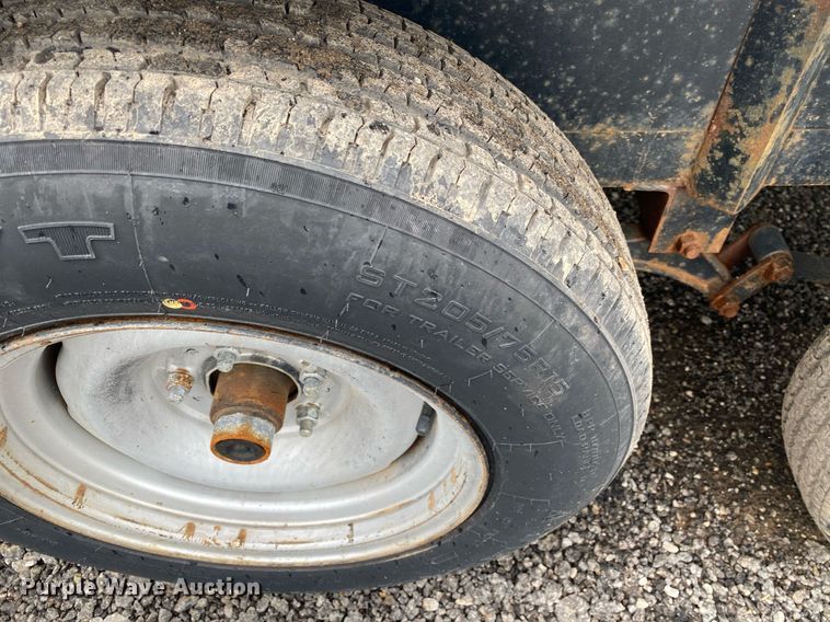 image for item KB9448 Shop built  utility trailer