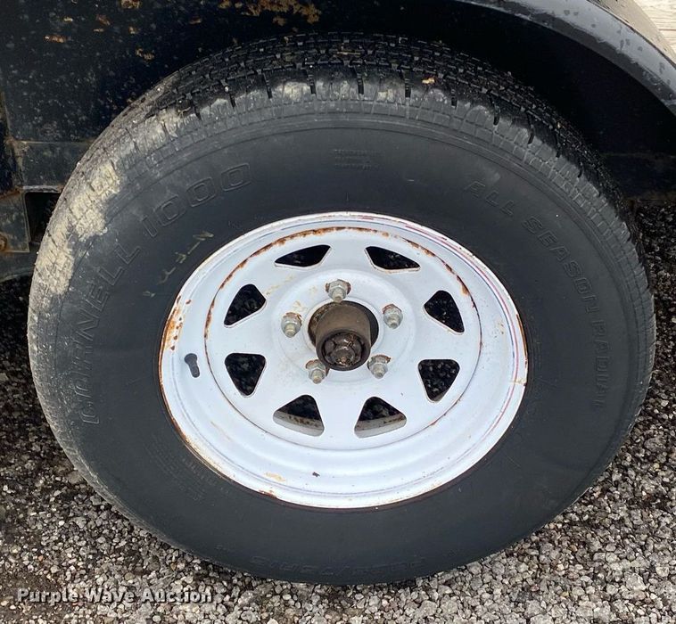 image for item KB9448 Shop built  utility trailer