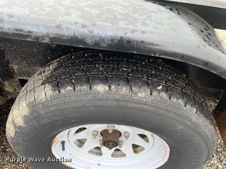 image for item KB9448 Shop built  utility trailer