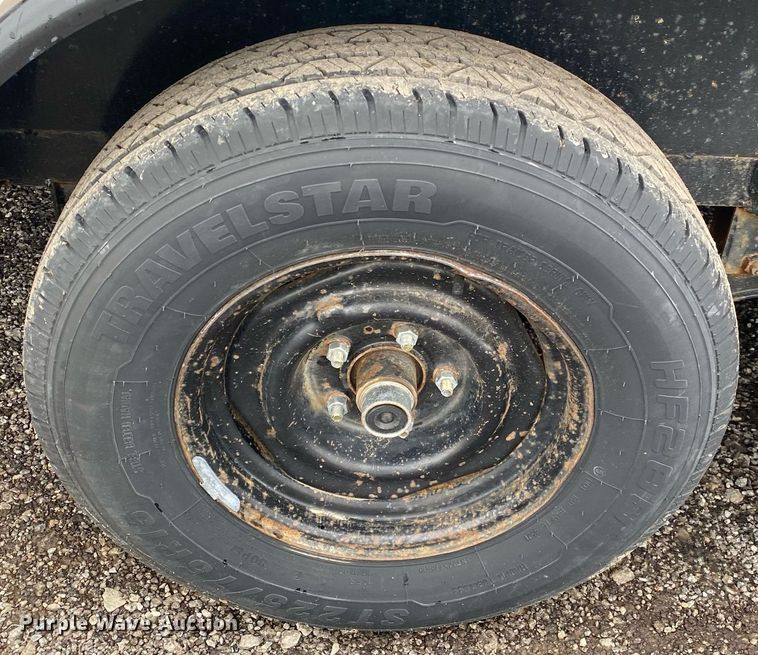 image for item KB9448 Shop built  utility trailer