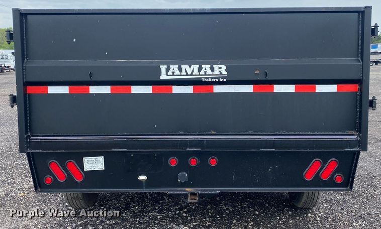 image for item KB9449 2014 Lamar  equipment trailer