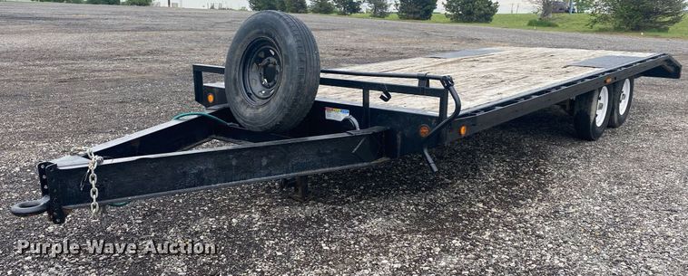 image for item KB9450 Shop built  equipment trailer