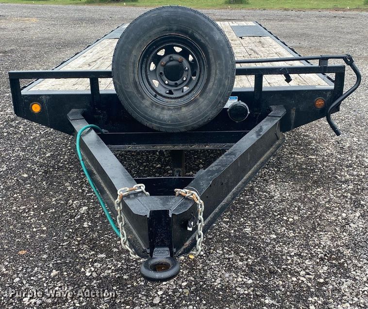 image for item KB9450 Shop built  equipment trailer