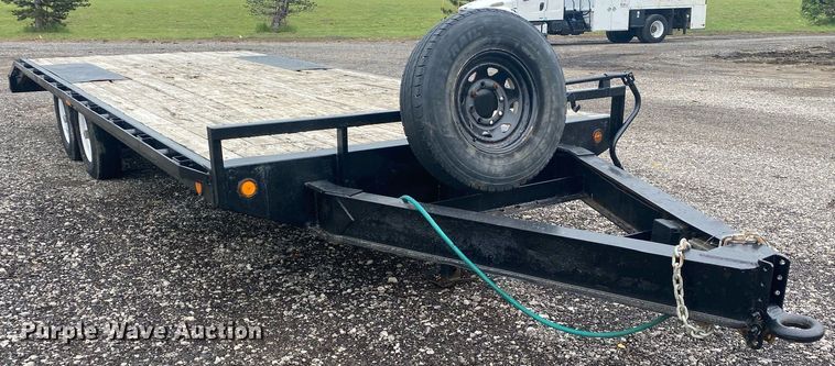 image for item KB9450 Shop built  equipment trailer