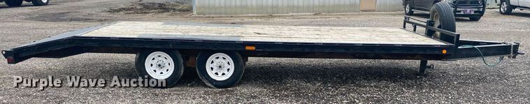 image for item KB9450 Shop built  equipment trailer