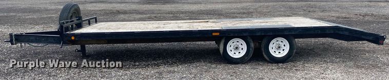 image for item KB9450 Shop built  equipment trailer