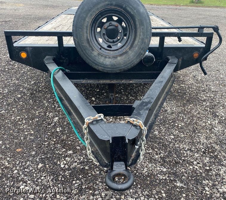 image for item KB9450 Shop built  equipment trailer