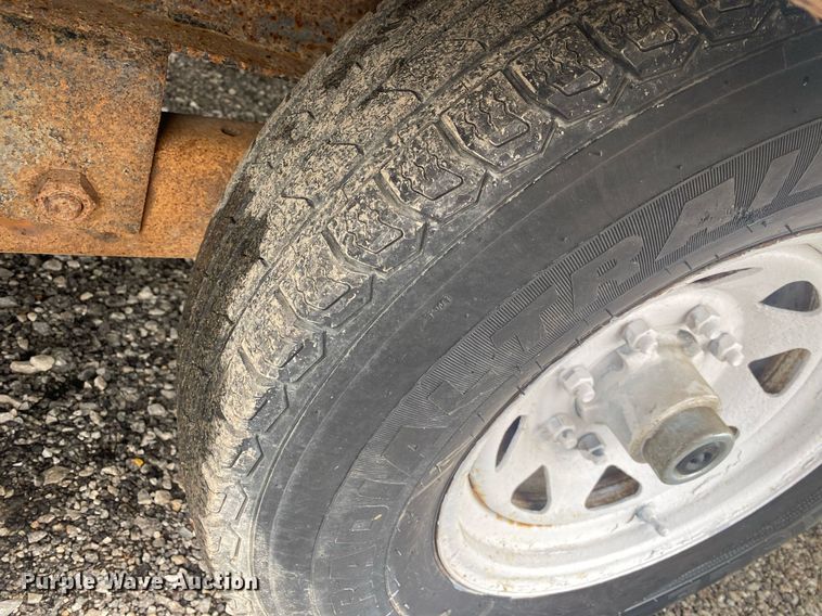 image for item KB9450 Shop built  equipment trailer