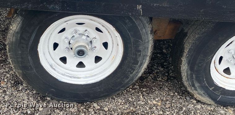 image for item KB9450 Shop built  equipment trailer